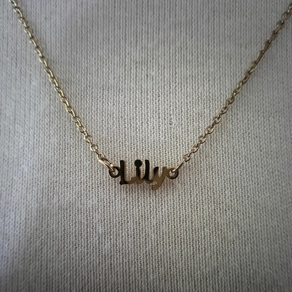 MARINA DE BUCHI LUMIÈLA NECKLACE Name “Lily” - 20”